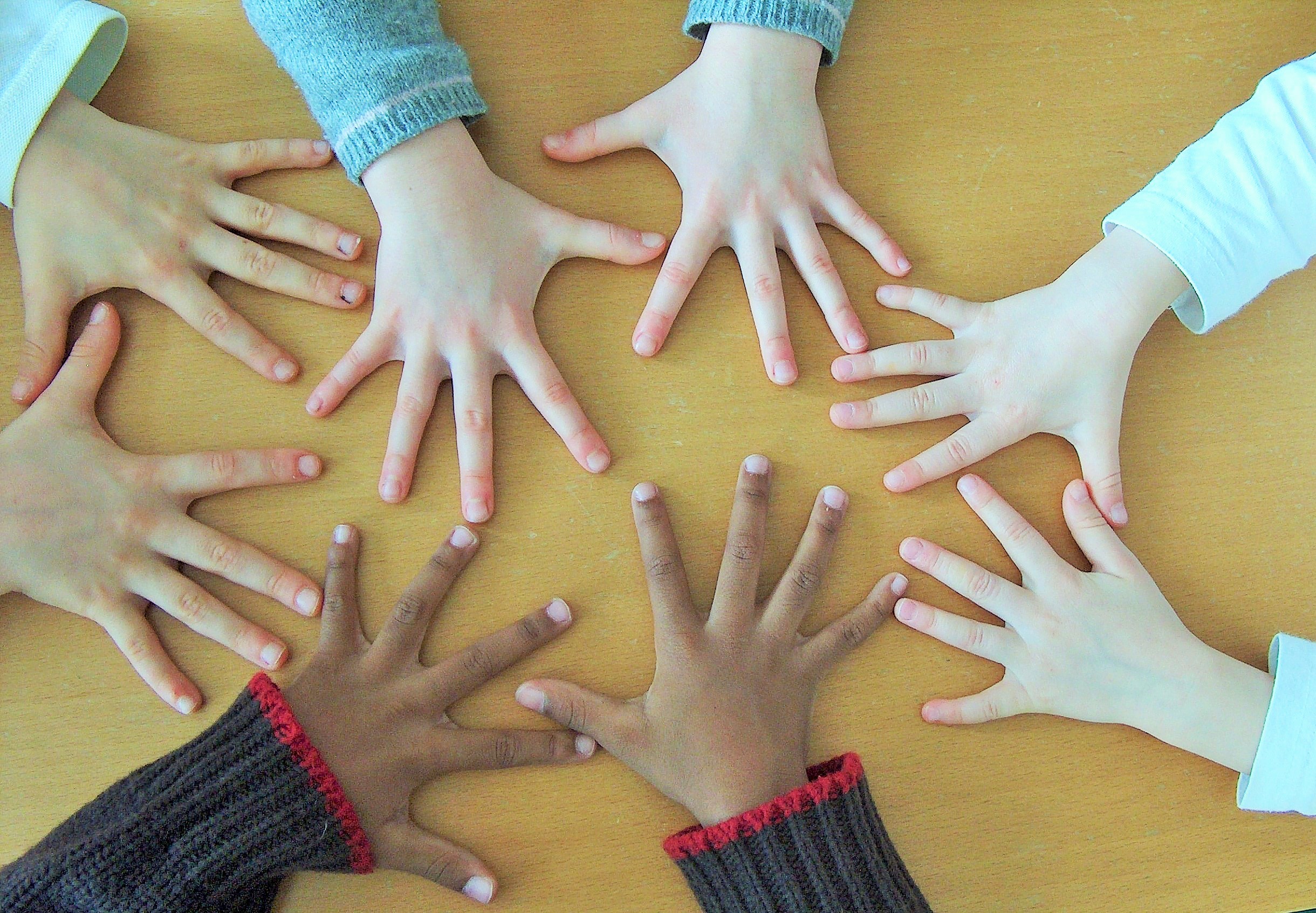 Playing with hands