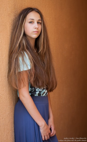 a 14-year-old Catholic girl photographed in July 2015, picture 3