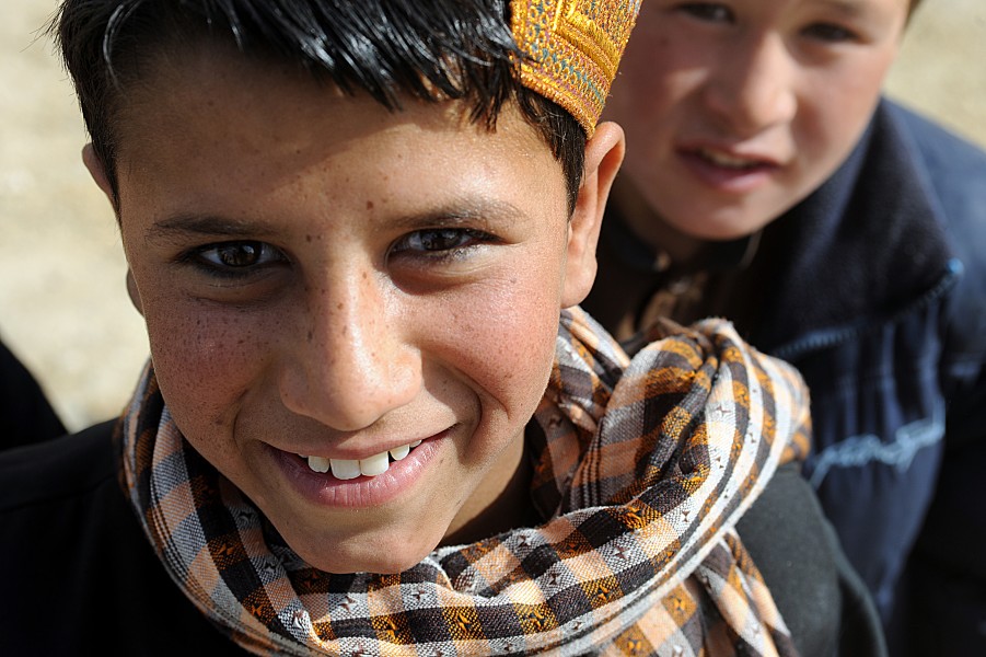 Boys in Ghazni