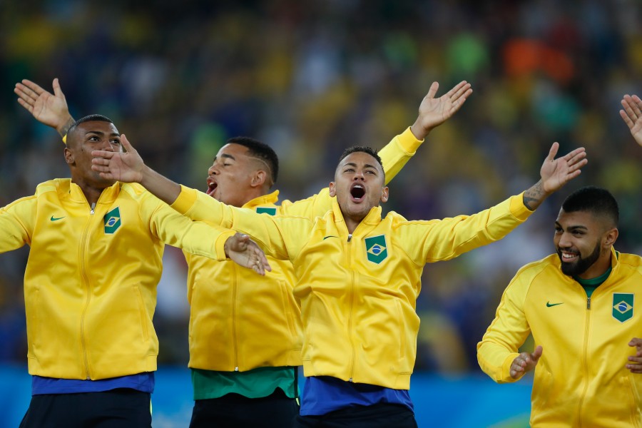 Brasil conquista primeiro ouro olímpico no futebol 1039265-20082016- mg 3882