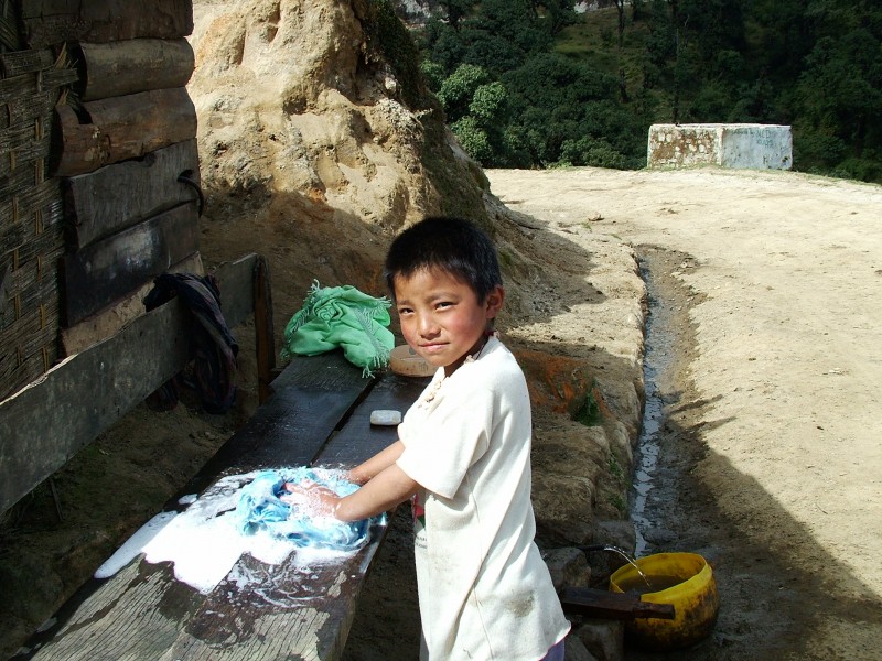 Child domestic work in Sandakphu