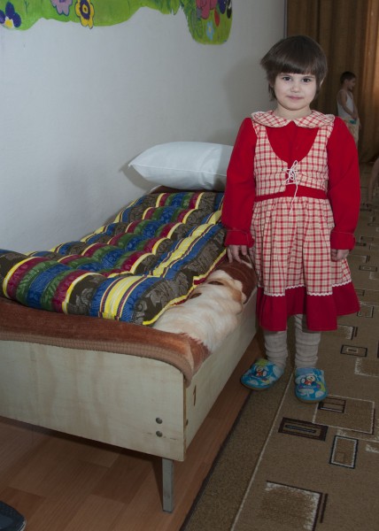 Child in the Belovodski Preschool Orphanage in Kara-Balta 1