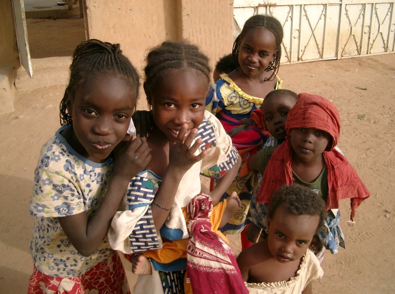Children in Gao, Mali