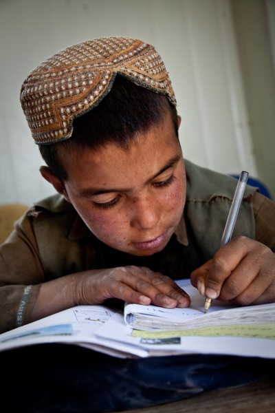 Flickr - DVIDSHUB - Children receive education, opportunity in eastern Kandahar (Image 4 of 4)
