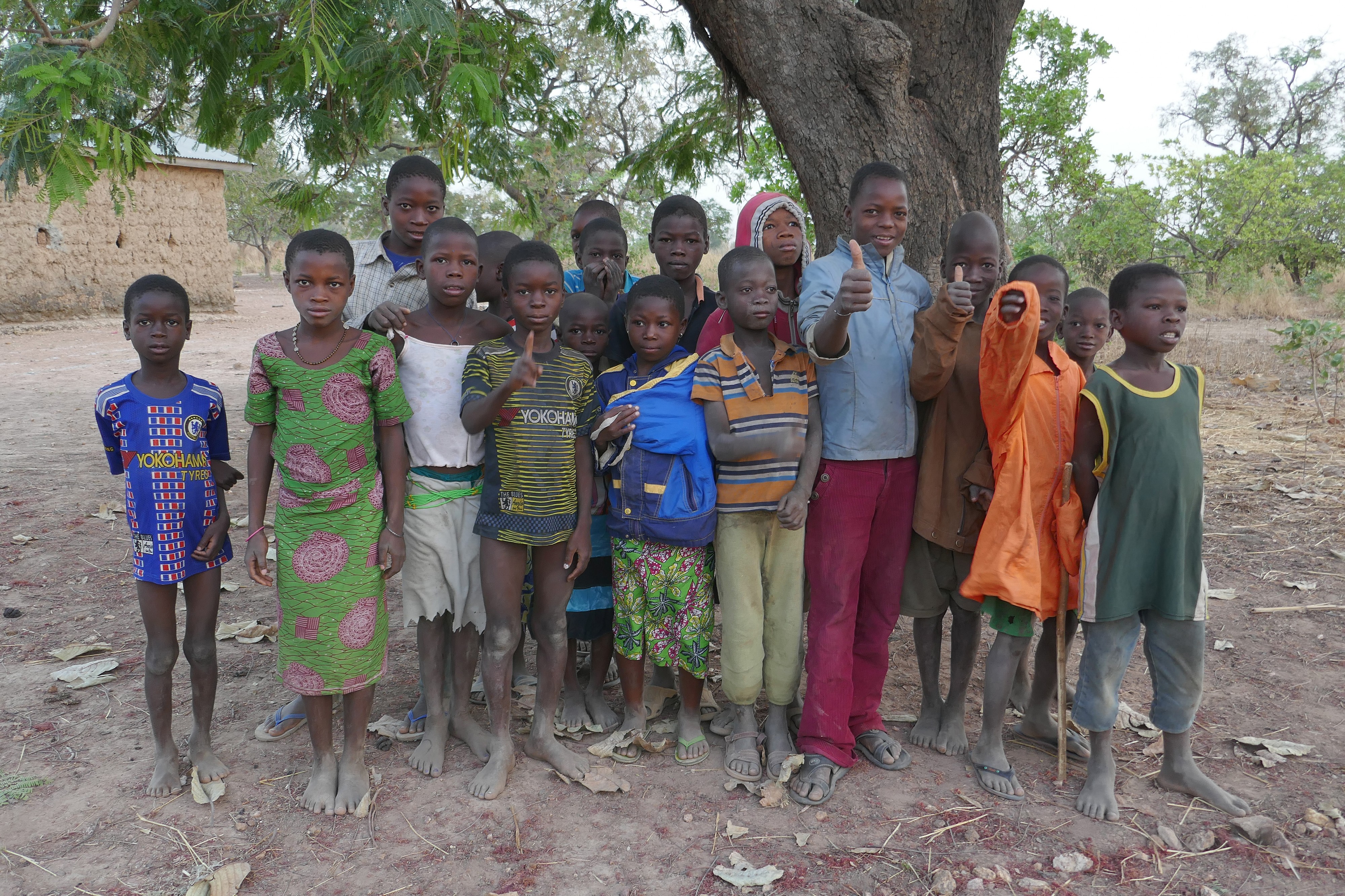 Enfants à Dimatadoni