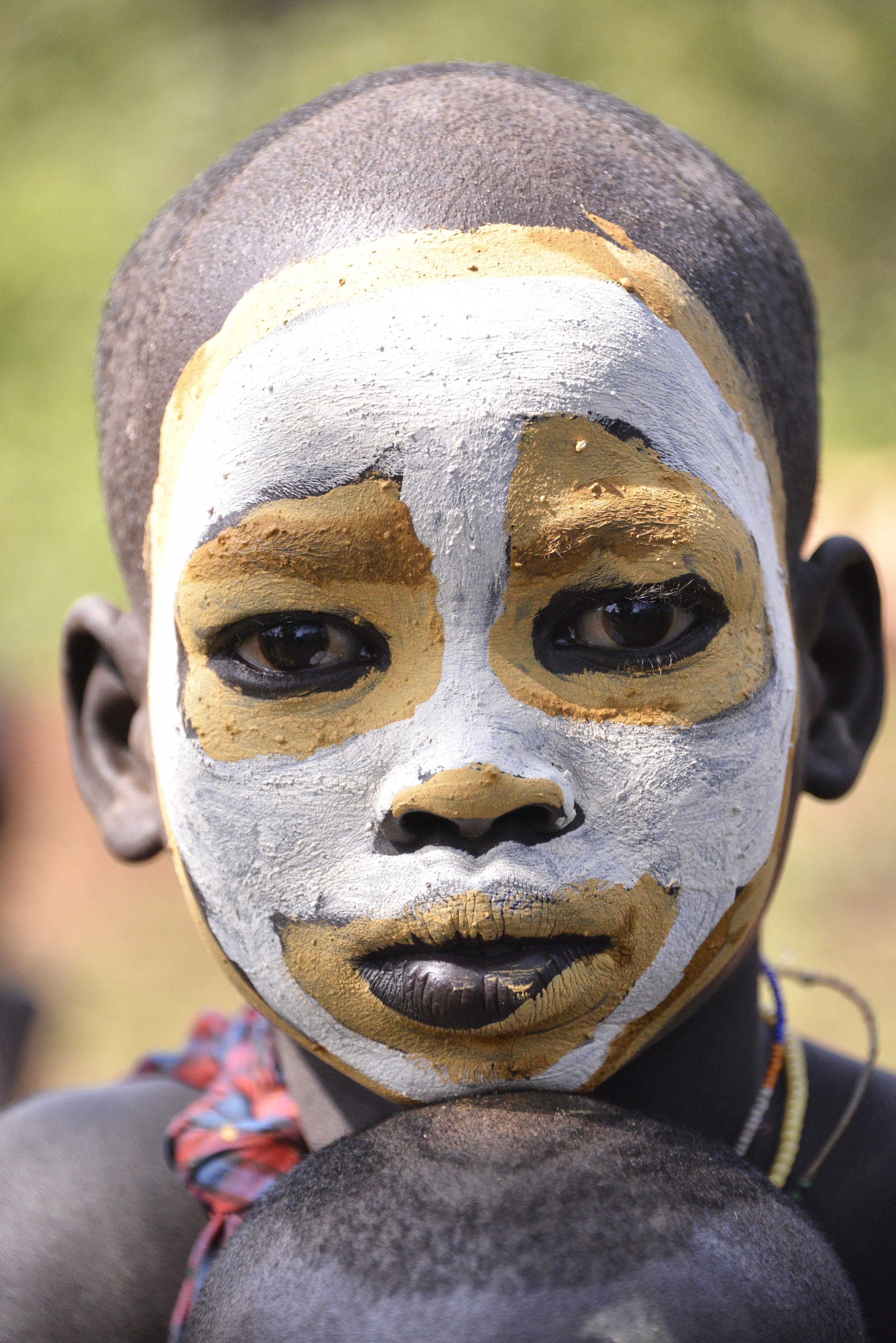 Painted Suri Boy, Ethiopia (10570606064)