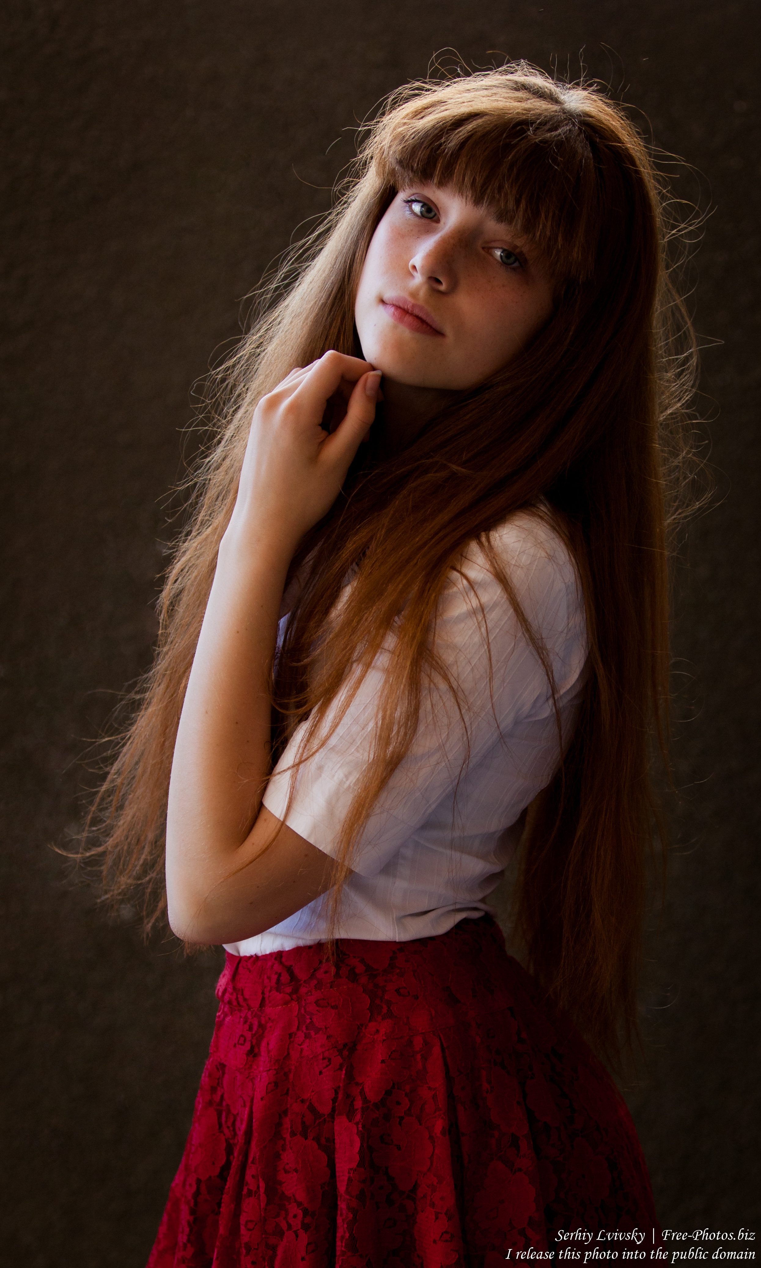 a 14-year old Catholic girl photographed in June 2015, picture 49