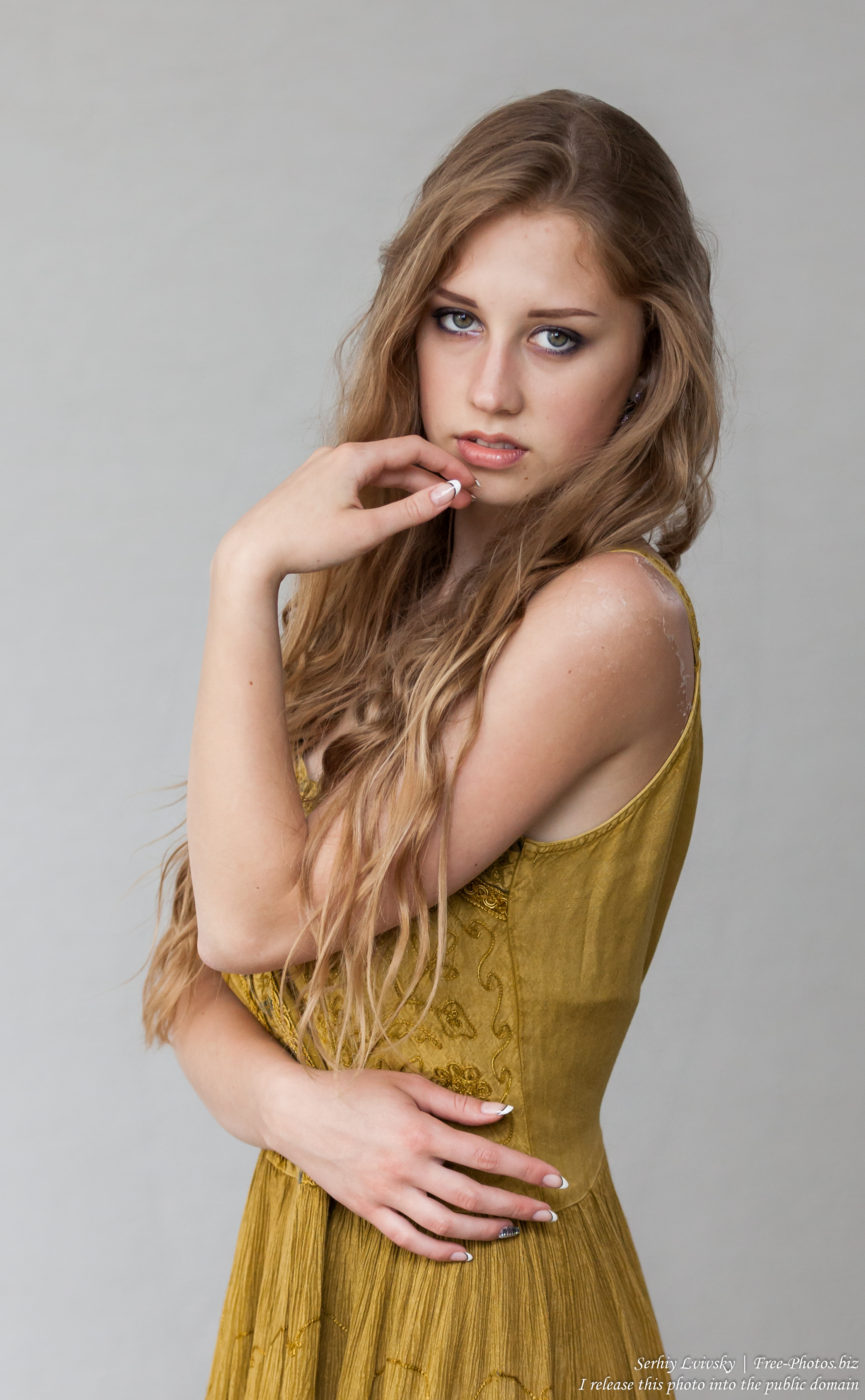 a 16-year-old natural blond girl photographed by Serhiy Lvivsky in July 2016, picture 22