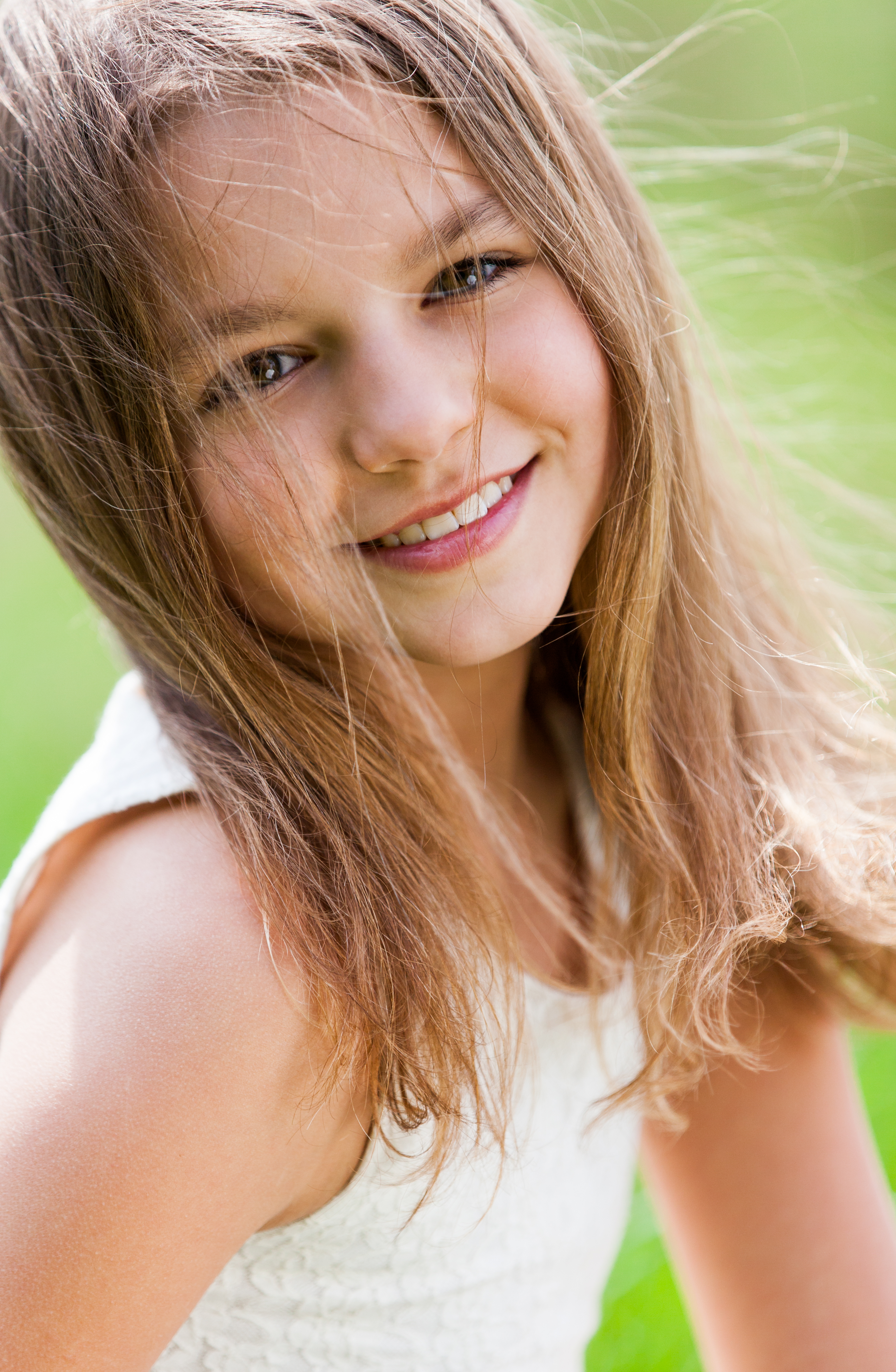a cute 12-year-old girl photographed in May 2015, picture 11