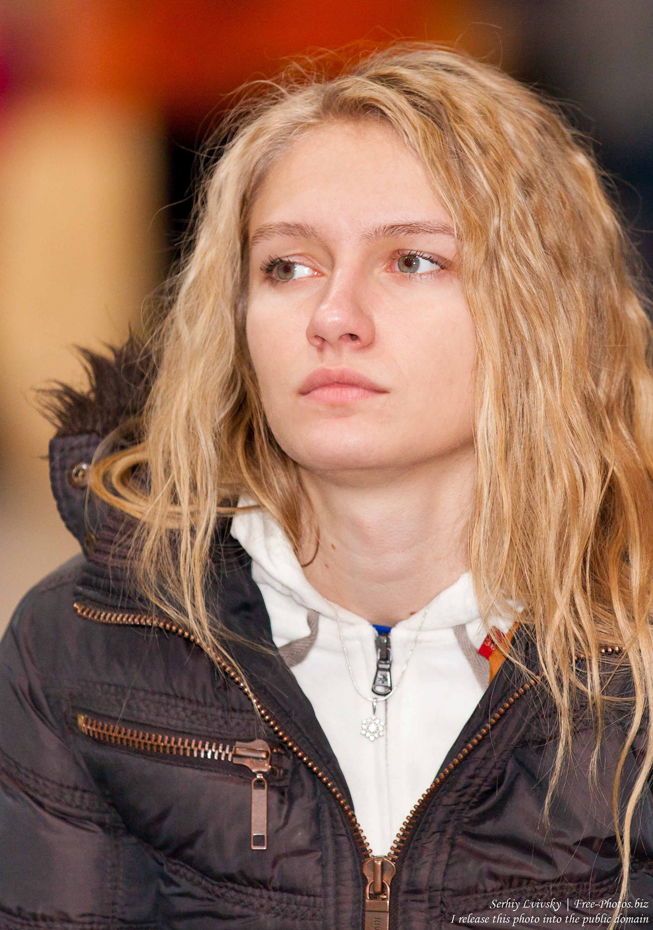 a girl photographed during a Taize pilgrimage in January 2015, picture 8
