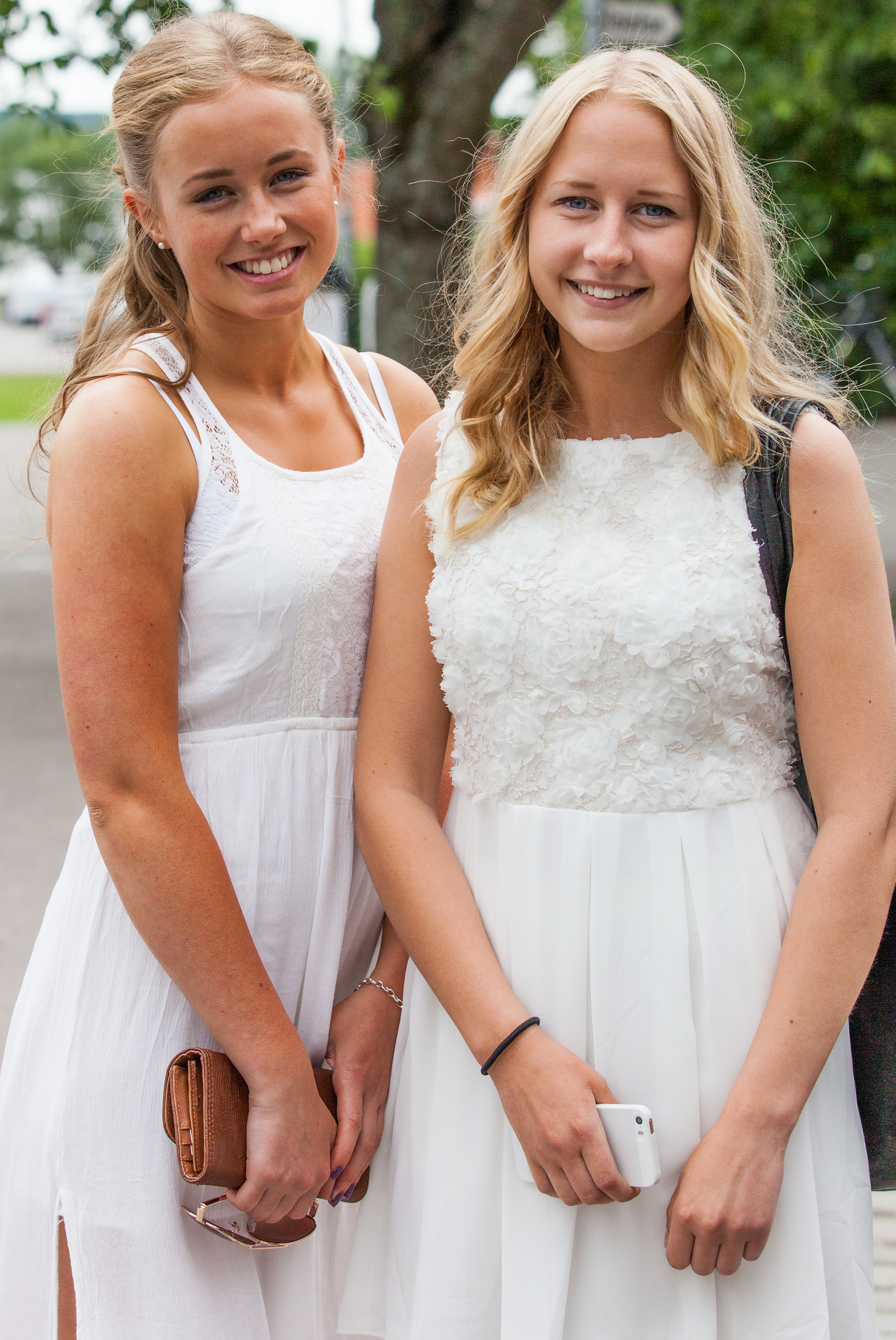 beautiful blond girls in Sigtuna, Sweden in June 2014, picture 1