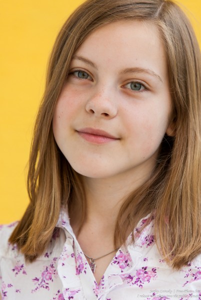 a 12-year-old Roman-Catholic girl photographed in June 2015, picture 3
