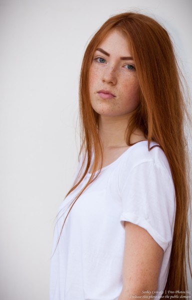 a 15-year-old red-haired Catholic girl photographed by Serhiy Lvivsky in August 2015, picture 3