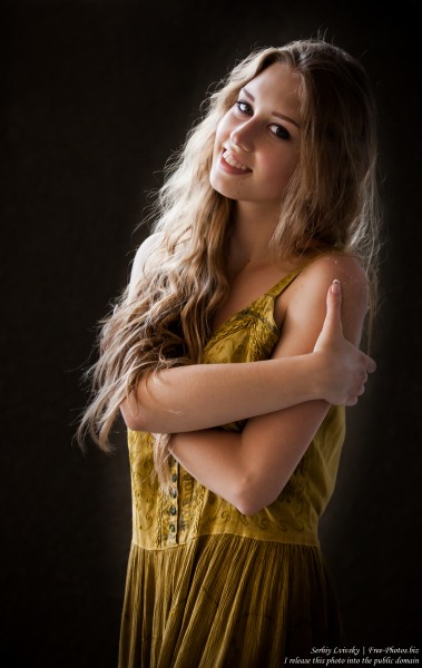 a 16-year-old natural blond girl photographed by Serhiy Lvivsky in July 2016, picture 23