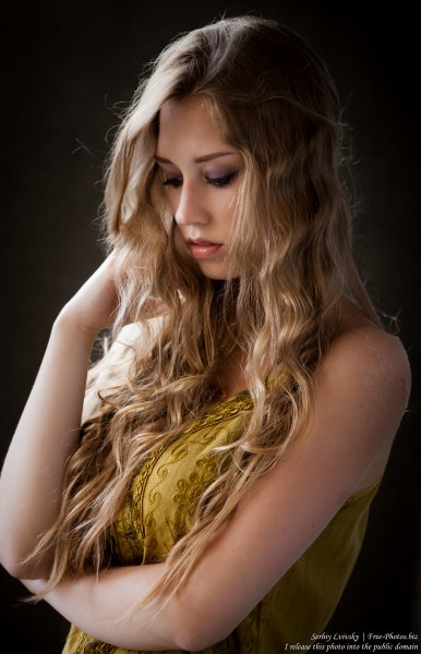 a 16-year-old natural blond girl photographed by Serhiy Lvivsky in July 2016, picture 29