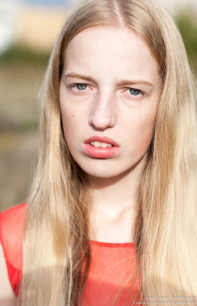 a 17-year-old Catholic natural blond girl photographed in September 2016 by Serhiy Lvivsky, picture 22