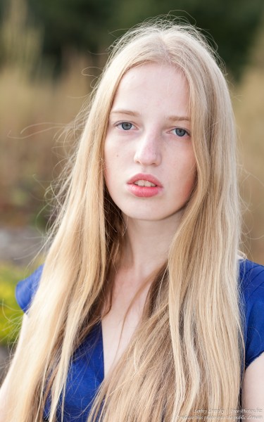 a 17-year-old Catholic natural blond girl photographed in September 2016 by Serhiy Lvivsky, picture 25