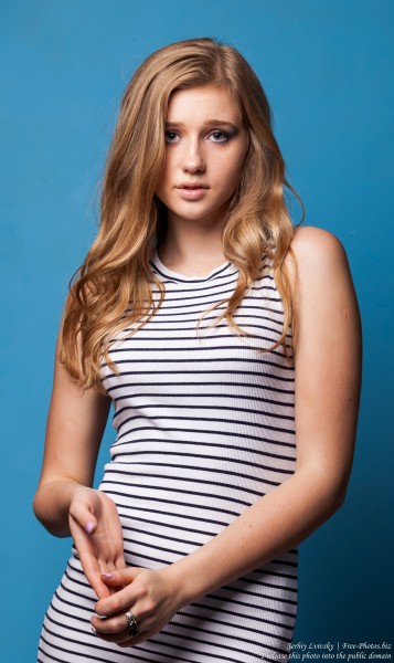 a 17-year-old natural blond girl photographed in June 2016, picture 9
