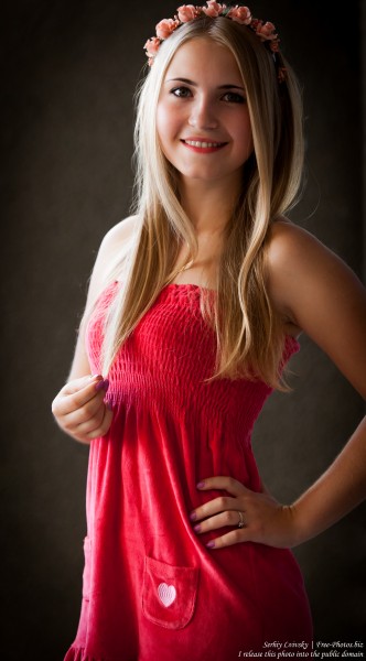 a Catholic 19-year-old natural blond girl photographed in August 2015 by Serhiy Lvivsky, picture 5