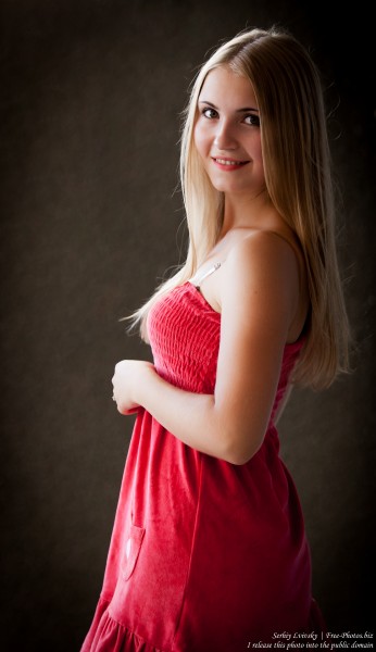 a Catholic 19-year-old natural blond girl photographed in August 2015 by Serhiy Lvivsky, picture 12