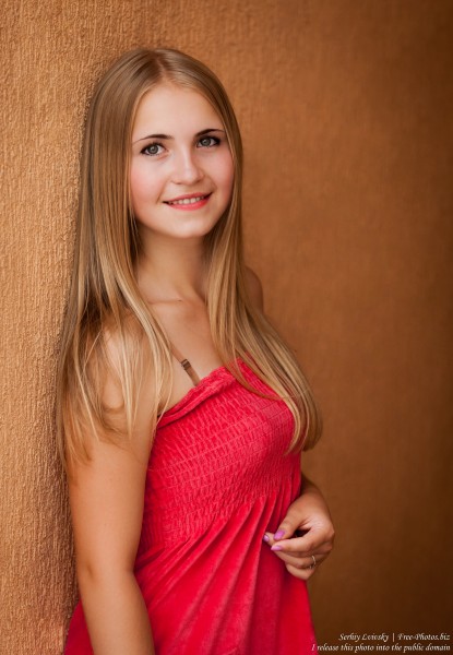 a Catholic 19-year-old natural blond girl photographed in August 2015 by Serhiy Lvivsky, picture 31