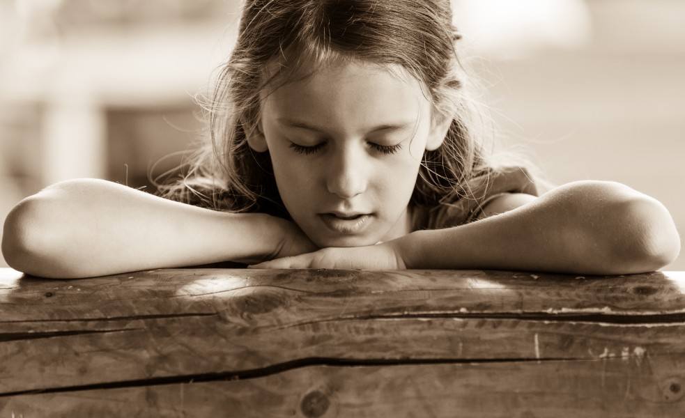 a Christian girl photographed in September 2014, picture 21, black and white