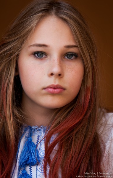an 11-year-old girl photographed in June 2015, picture 6