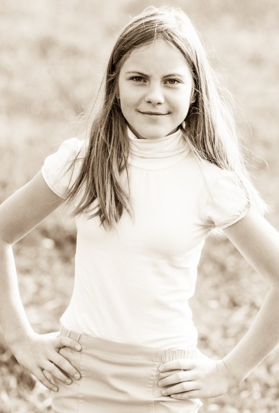 an amazingly beautiful young Catholic girl photographed in October 2014, picture 55, black and white