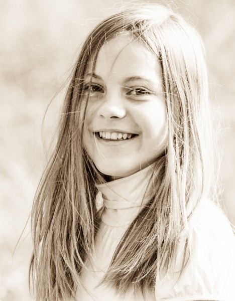 an amazingly beautiful young Catholic girl photographed in October 2014, picture 75, black and white