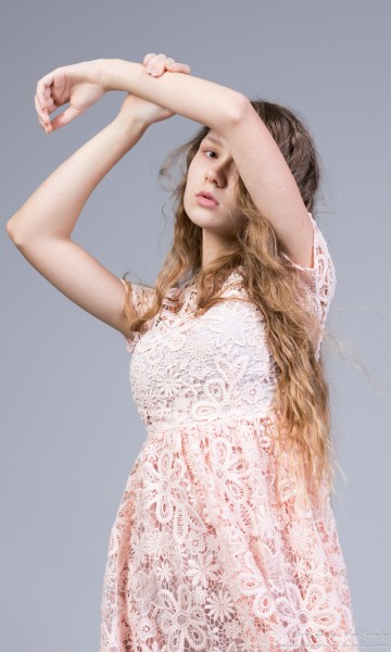 Anna - a 16-year-old girl with natural fair hair, photographed in December 2025 by Serhiy Lvivsky, picture 9