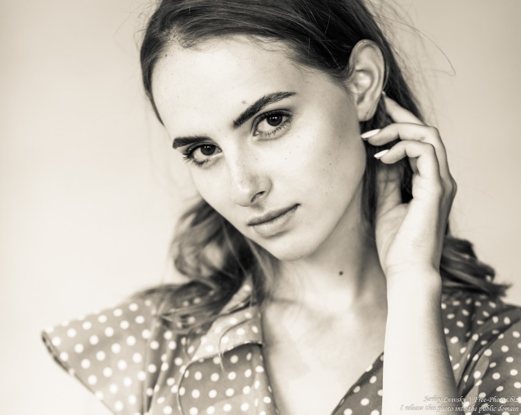 Anna - a 20-year-old fair-haired girl photographed in September 2019 by Serhiy Lvivsky, picture 28