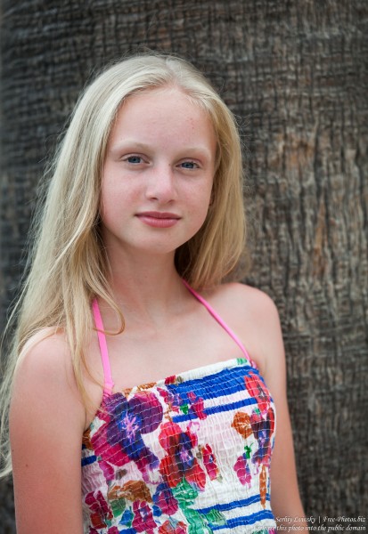 Bozena - an 11-year-old natural blonde Catholic girl photographed by Serhiy Lvivsky in August 2017, picture 2