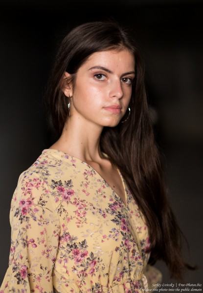 Christina - a 16-year-old brunette girl photographed in July 2019 by Serhiy Lvivsky, picture 15