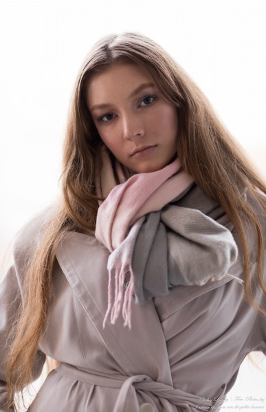 Daryna  - a 15-year-old natural fair-haired girl photographed in November 2020 by Serhiy Lvivsky, picture 1