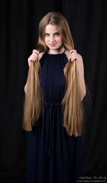 Diana - a 20-year-old girl with natural blonde long hair photographed in May 2023 by Serhiy Lvivsky, picture 6