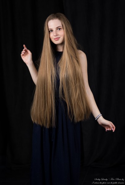 Diana - a 20-year-old girl with natural blonde long hair photographed in May 2023 by Serhiy Lvivsky, picture 11