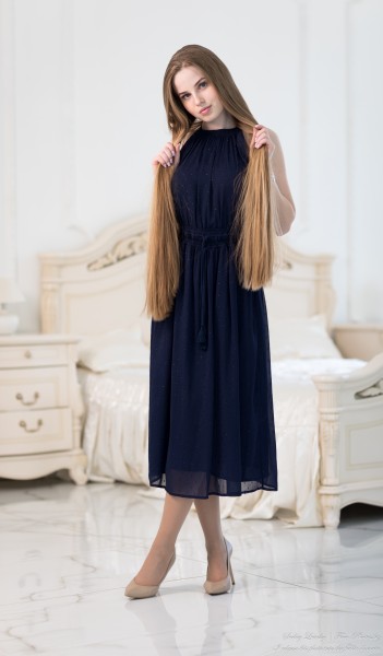 Diana - a 20-year-old girl with natural blonde long hair photographed in May 2023 by Serhiy Lvivsky, picture 32