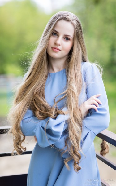 Diana - a 20-year-old girl with natural long fair hair photographed in May 2023 by Serhiy Lvivsky, picture 20