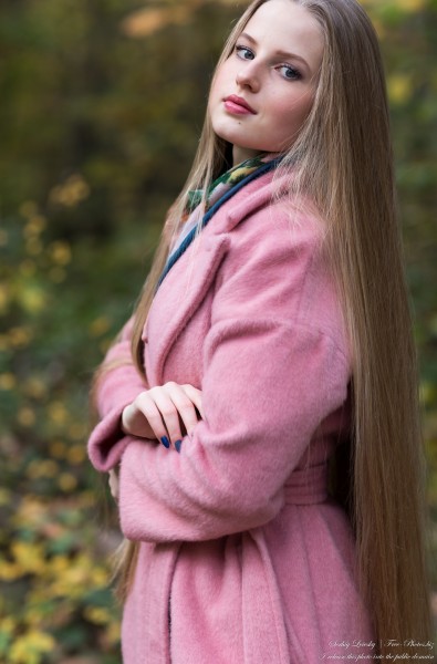 Diana  - an 18-year-old natural blonde girl photographed in October 2020 by Serhiy Lvivsky, picture 28