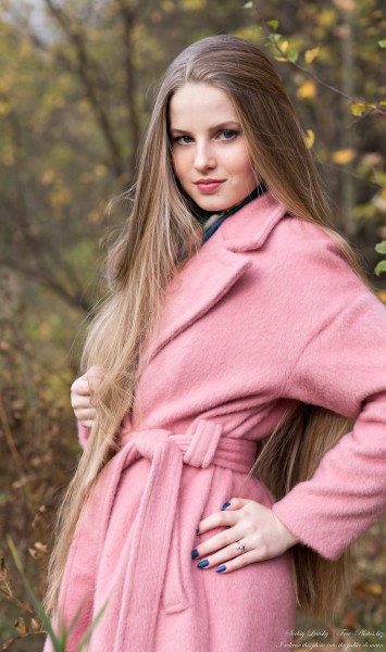 Diana  - an 18-year-old natural blonde girl photographed in October 2020 by Serhiy Lvivsky, picture 40
