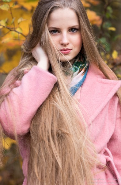 Diana  - an 18-year-old natural blonde girl photographed in October 2020 by Serhiy Lvivsky, picture 44