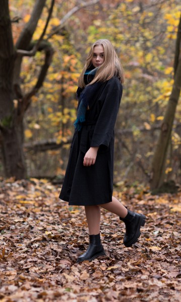 Emilia - a 15-year-old natural blonde Catholic girl photographed in November 2020 by Serhiy Lvivsky, picture 23