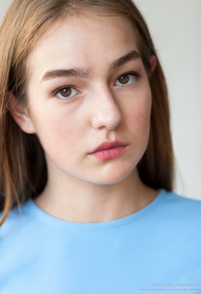 Justyna - a 16-year-old fair-haired girl photographed in June 2018 by Serhiy Lvivsky, picture 3