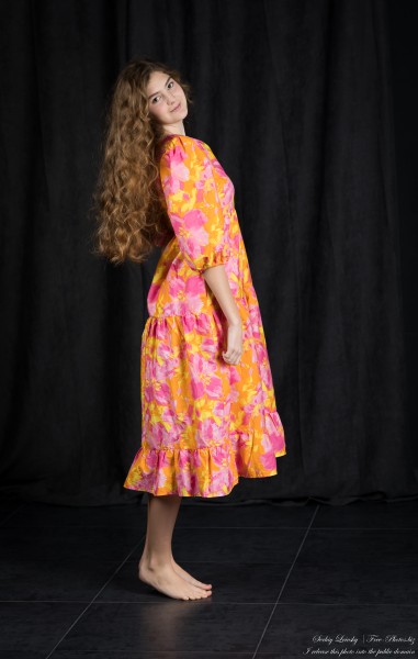 Kornelia - a 15-year-old girl with natural curly hair photographed in April 2023 by Serhiy Lvivsky, picture 6