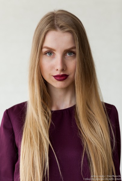Lila - a 21-year-old natural blond girl photographed in May 2017 by Serhiy Lvivsky, picture 17