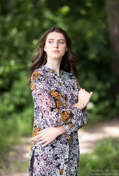 Marta - a 16-year-old girl photographed in June 2020 by Serhiy Lvivsky, portrait 12