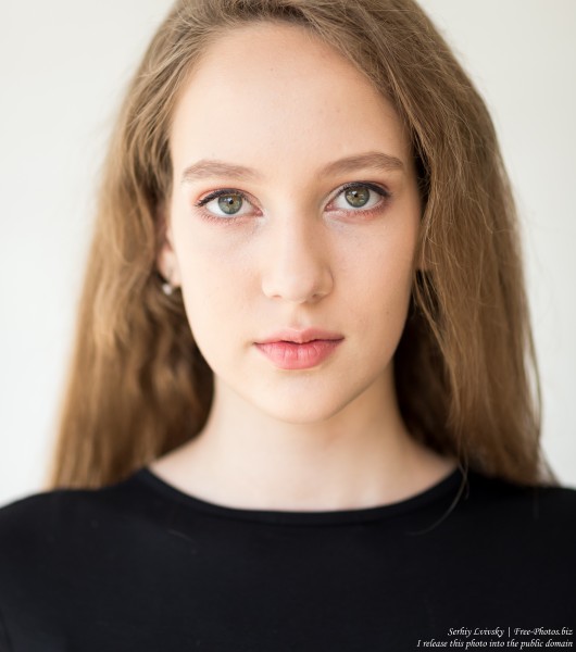 Nastia - a 16-year-old girl with natural fair hair photographed in June 2019 by Serhiy Lvivsky, picture 2