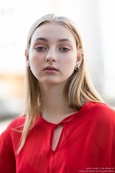 Nastia - a 16-year-old natural blonde girl photographed in September 2019 by Serhiy Lvivsky, picture 17