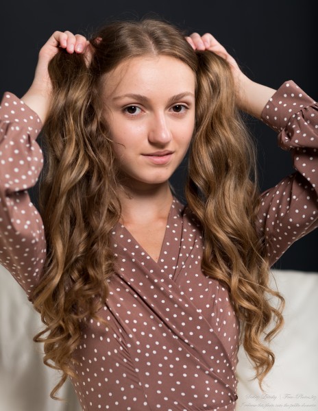 Sonia - a 16-year-old girl with natural fair hair photographed in July 2023 by Serhiy Lvivsky, picture 12