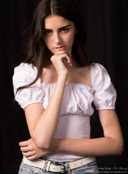 Sophia - a beautiful 15-year-old girl photographed in July 2023 by Serhiy Lvivsky, picture 3